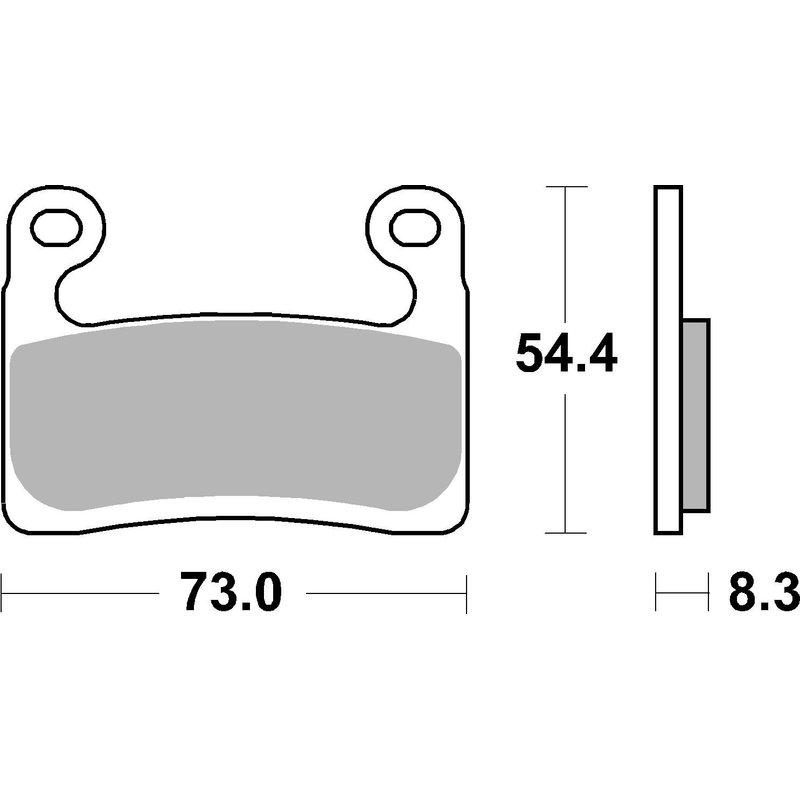 Bremsbeläge BREMBO