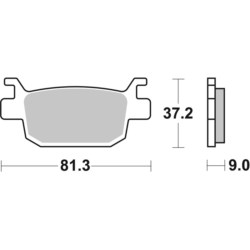 Bremsbeläge BREMBO