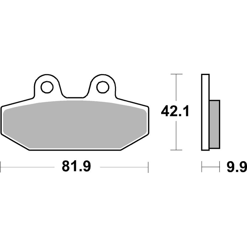 Bremsbeläge BREMBO
