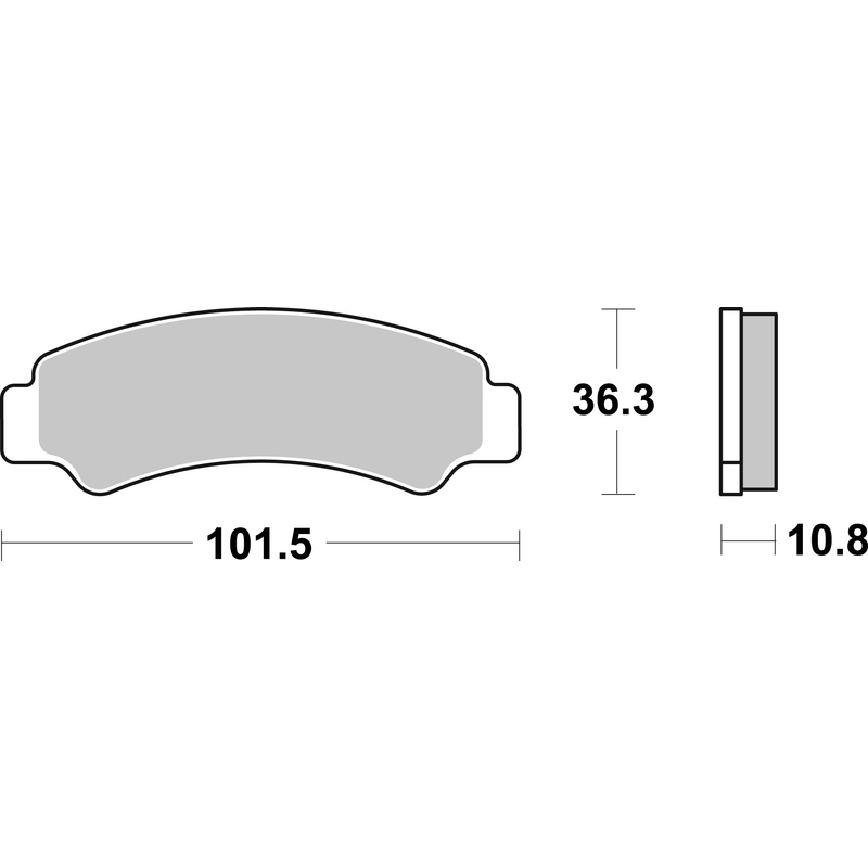 Bremsbeläge BREMBO