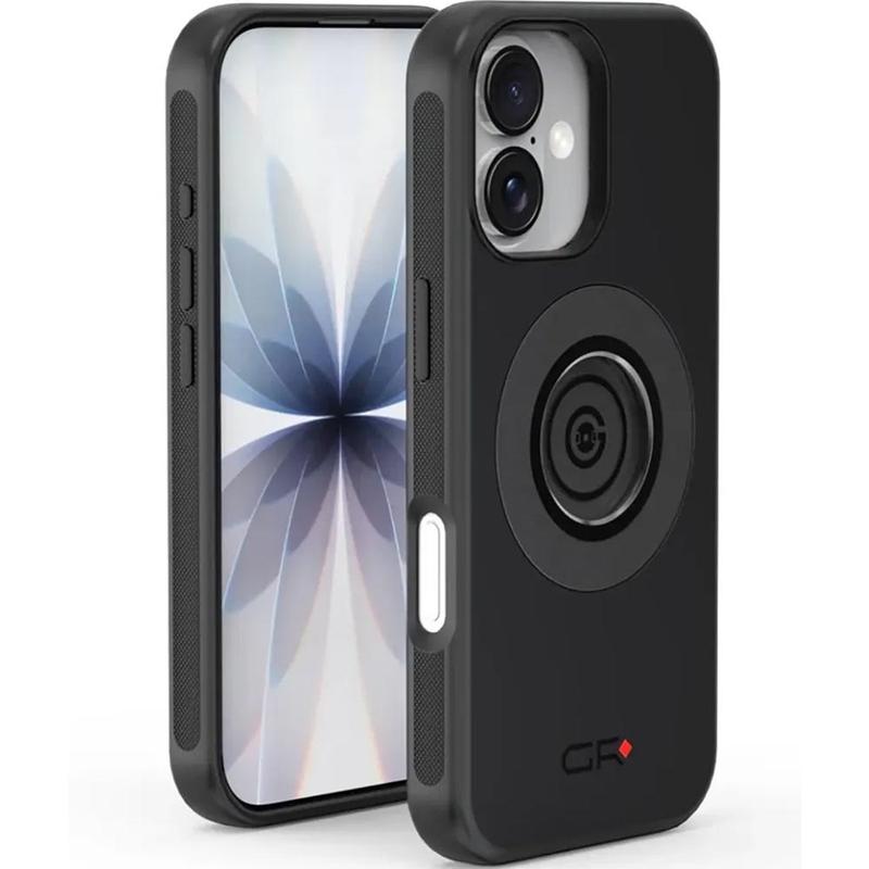 Schnellverschluss-Handyhülle für Apple iPhone 16 GRxplore schwarz