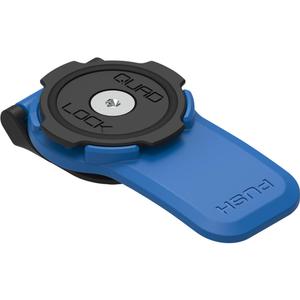 Quad Lock® 360 Handyhalterungskopf mit Entriegelungshebel, blau-schwarz