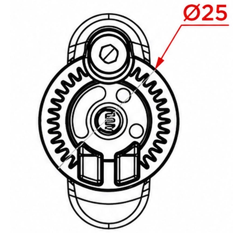 Quad Lock® 360 V2 Kleine Handyhalterung Basis Schwarz