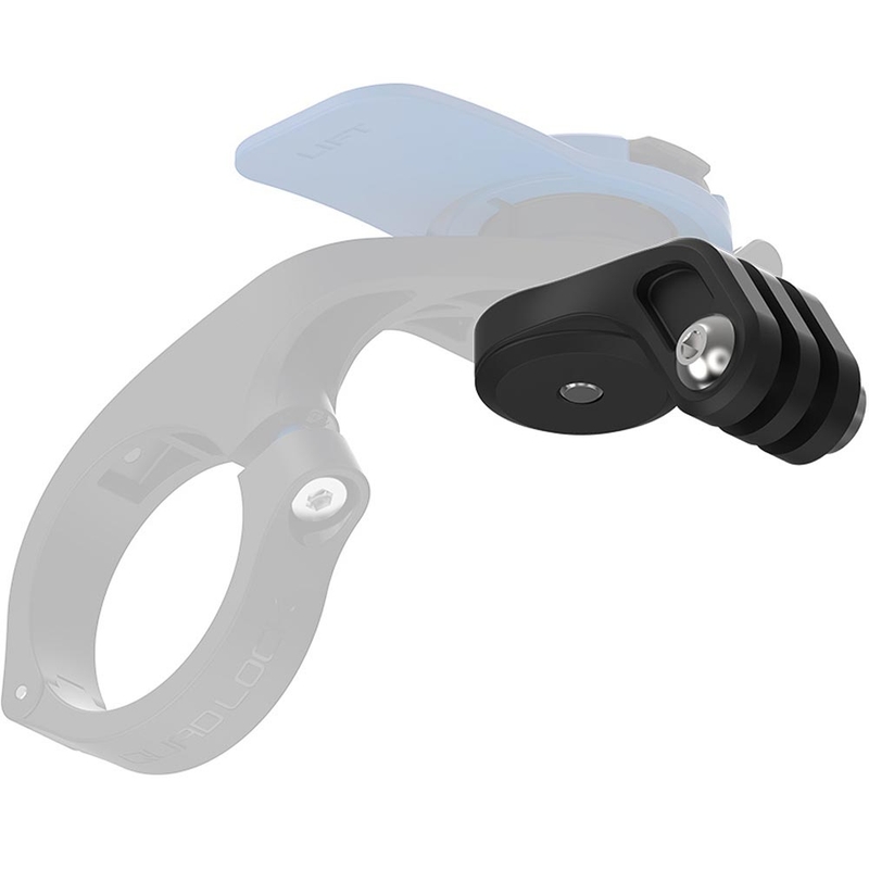 Quad Lock® Action-Kamera-/Lichtadapter Schwarz
