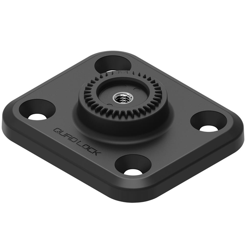Quad Lock® 360 Flachfuß Schwarz