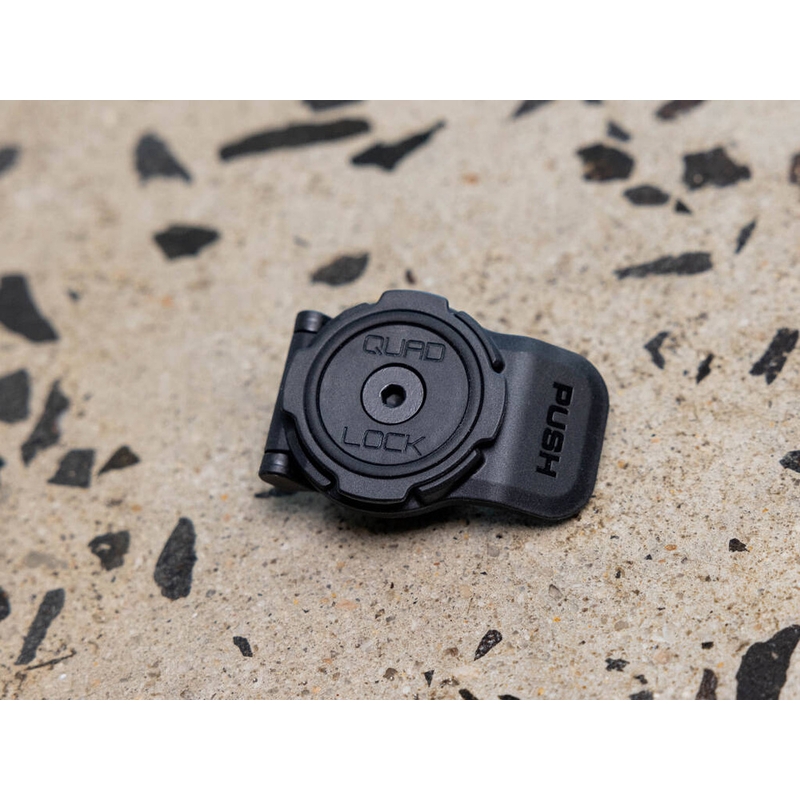 Quad Lock® 360 Kurzhebel-Handyhalterungskopf Schwarz