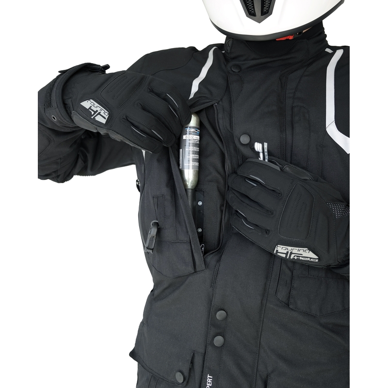HELITE Touring Airbag Jacket Schwarz