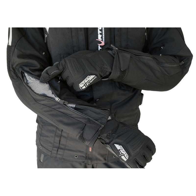 HELITE Touring Airbag Jacket Schwarz