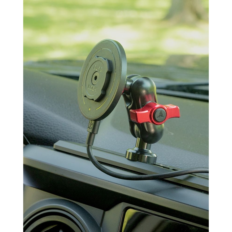 Quad Lock® Auto - Kugelkopfkappenadapter schwarz