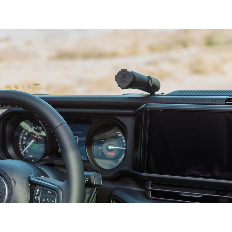 Quad Lock® Auto - Kugelkopfkappenadapter schwarz