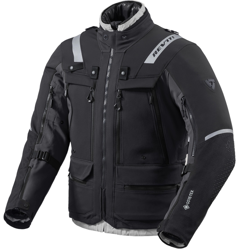Revit Defender 4 GTX Motorradjacke schwarz
