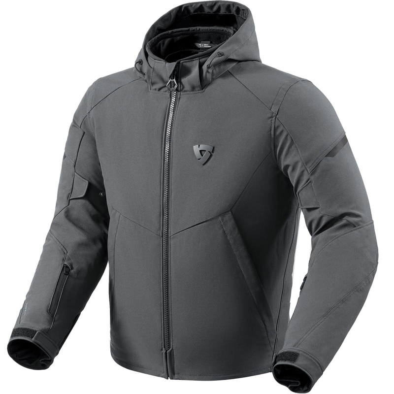 Revit Afterburn 2 H2O Motorradjacke Dunkelgrau