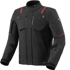 Revit Fractal H2O Motorradjacke Schwarz