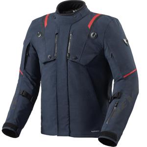 Revit Fractal H2O Motorradjacke Dunkelblau