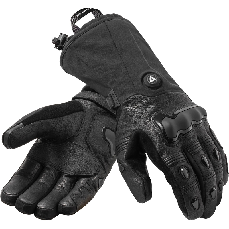 Revit Warp H2O Beheizbare Motorradhandschuhe Schwarz