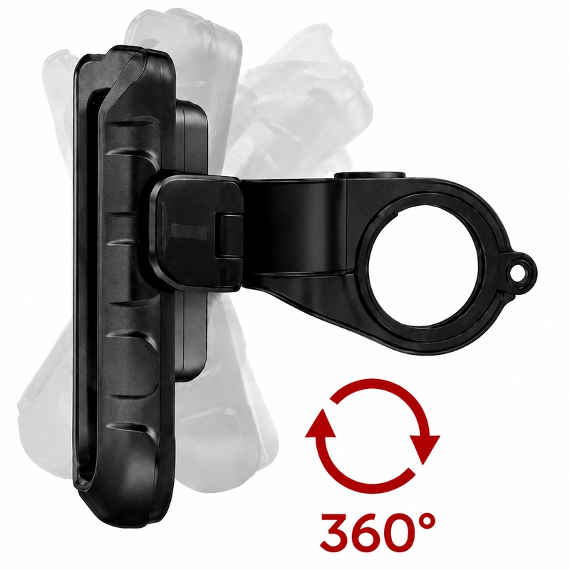 MotoZem ISO Handyhalterung schwarz