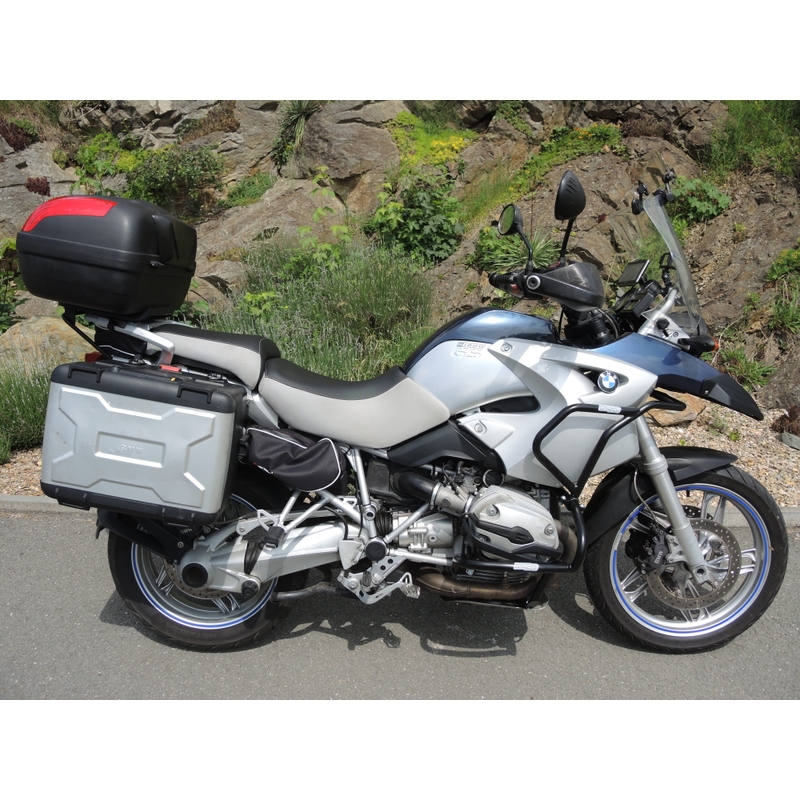 Motor Schutzrahmen RDMOTO schwarz upper + lower für BMW R 1200 GS 2004-2007
