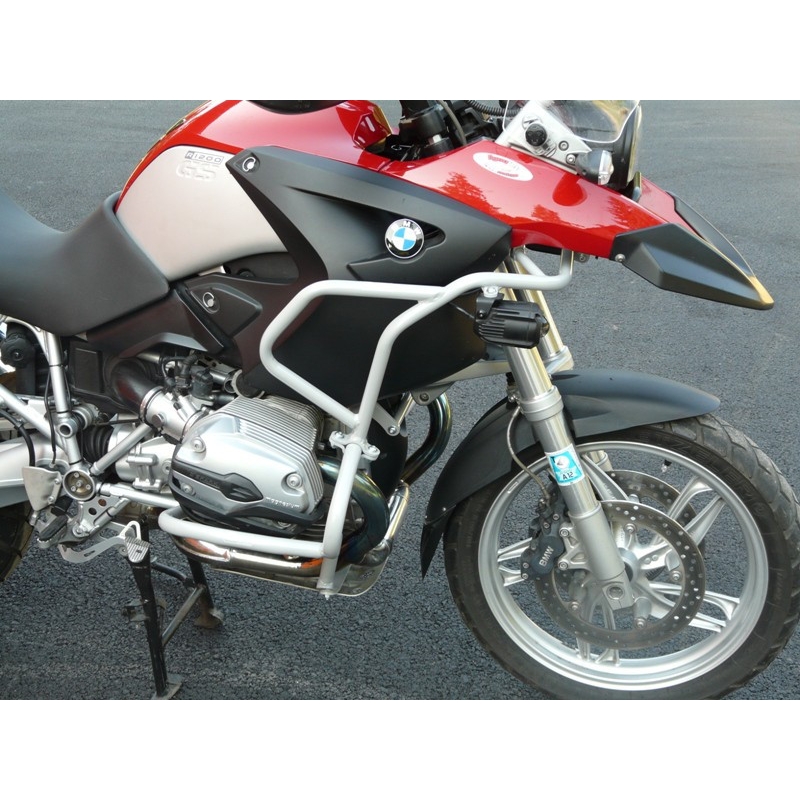 Motor Schutzrahmen RDMOTO silber upper + lower