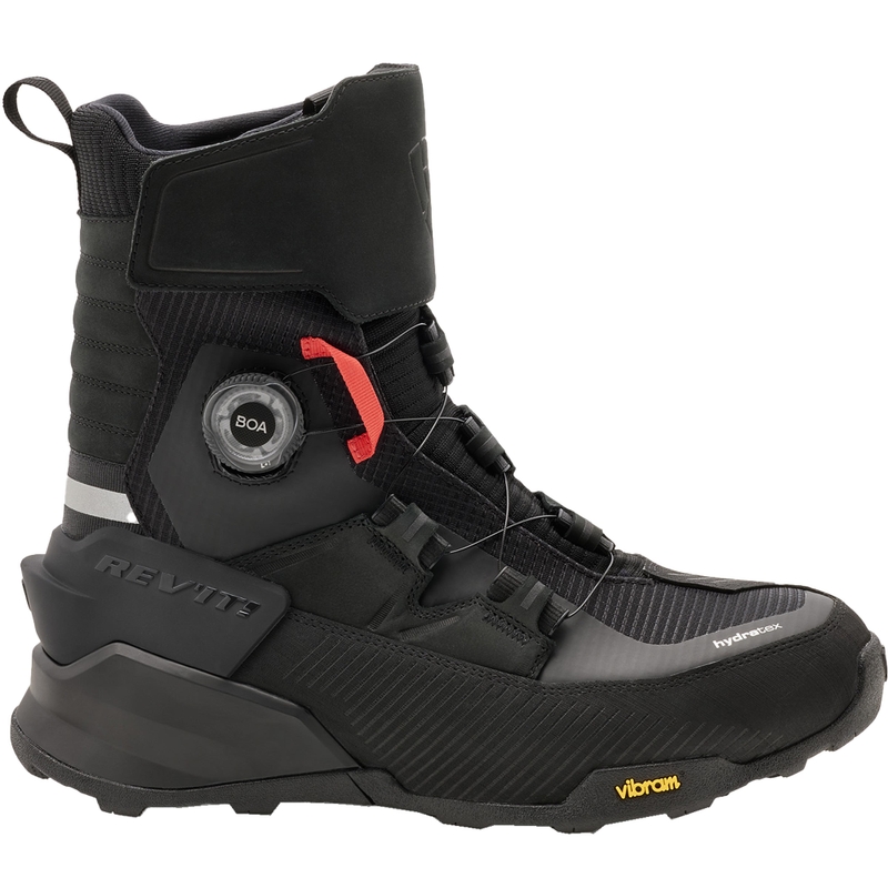 Revit Derecho H2O Motorradstiefel Schwarz
