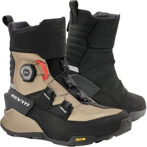 Revit Derecho H2O Motorradstiefel schwarz-sand