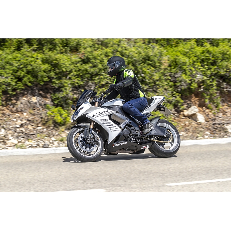 Airbagjacke HELITE Vented schwarz-fluorgelb