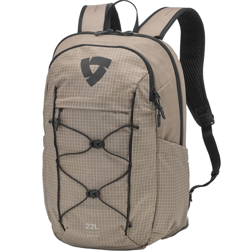 Revit Saroa Motorradrucksack, sand-schwarz, 22 l