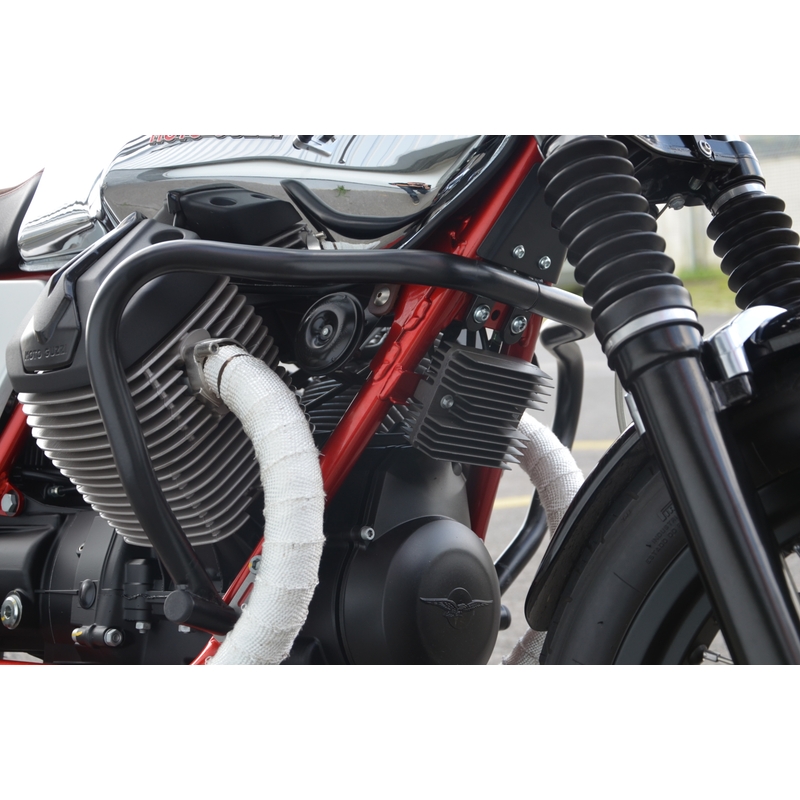 Motor Schutzrahmen RDMOTO schwarz matt