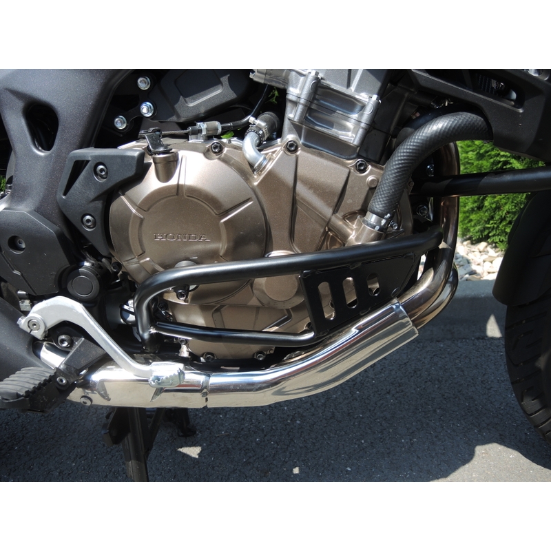Motor Schutzrahmen RDMOTO schwarz matt upper + lower für HONDA CRF 1000 L Africa Twin 2016-2019