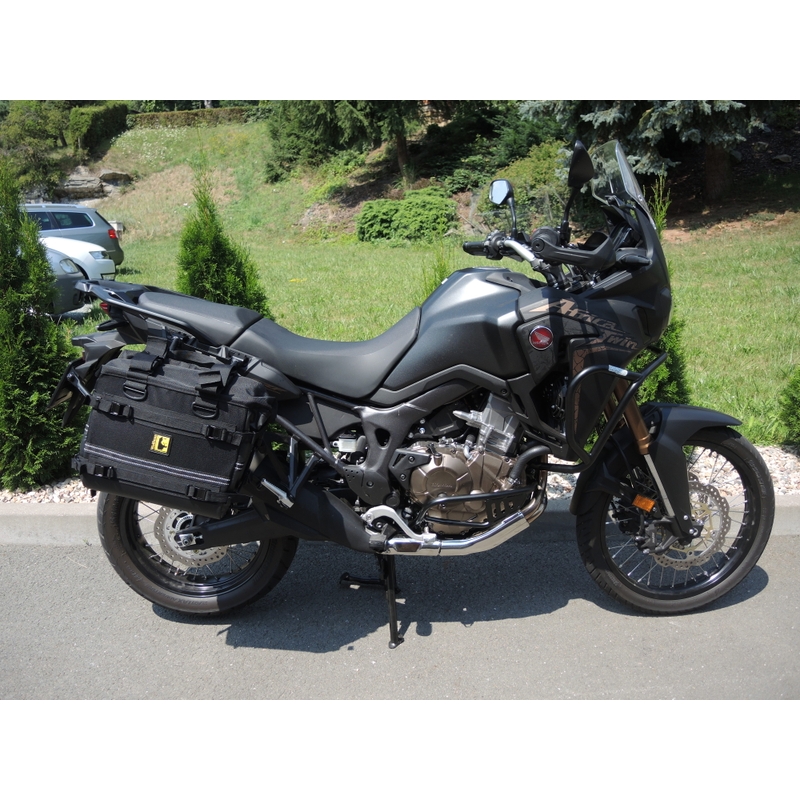 Motor Schutzrahmen RDMOTO schwarz matt upper + lower für HONDA CRF 1000 L Africa Twin 2016-2019
