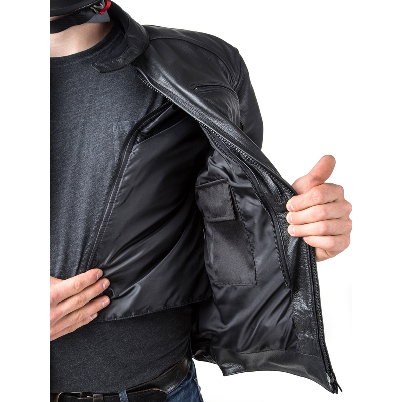 HELITE Roadster Airbag Jacke schwarz