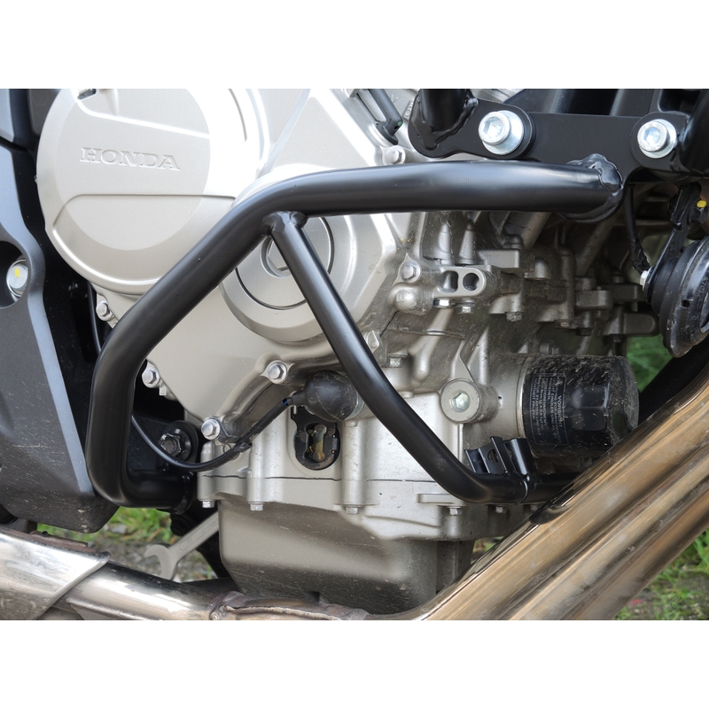 Motor Schutzrahmen RDMOTO schwarz matt Senkung