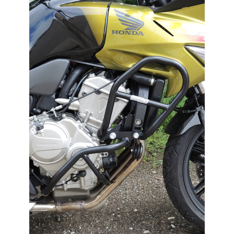 Motor Schutzrahmen RDMOTO schwarz matt upper + lower für HONDA CBF 600 / S 2008-2012
