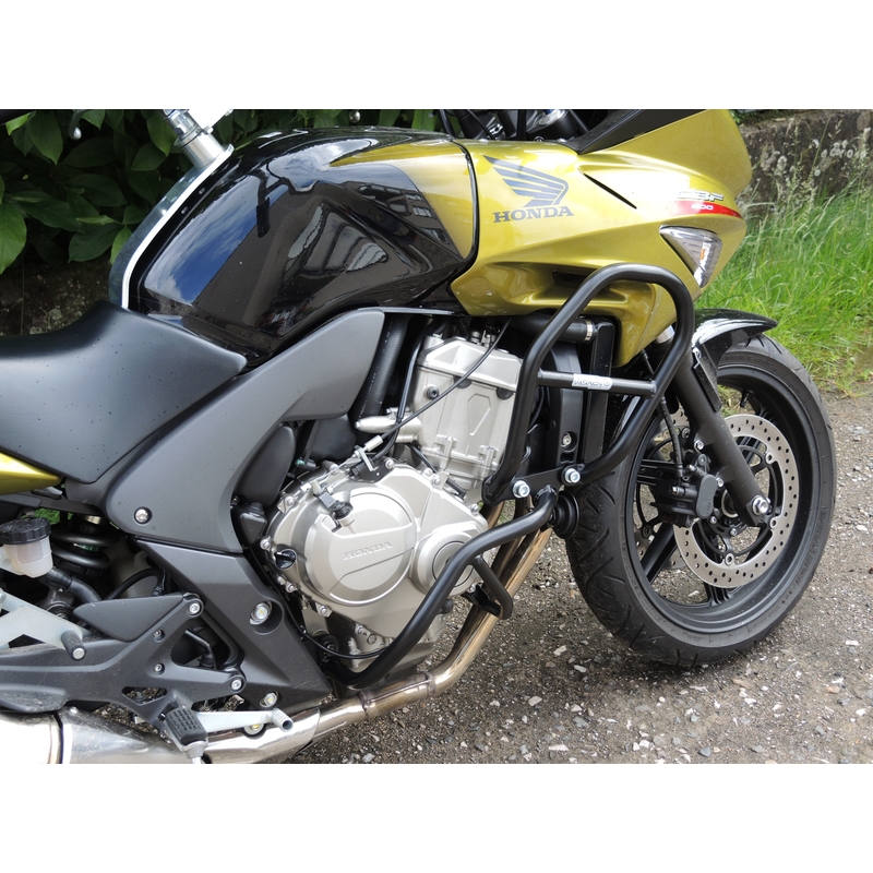 Motor Schutzrahmen RDMOTO schwarz matt upper + lower für HONDA CBF 600 / S 2008-2012