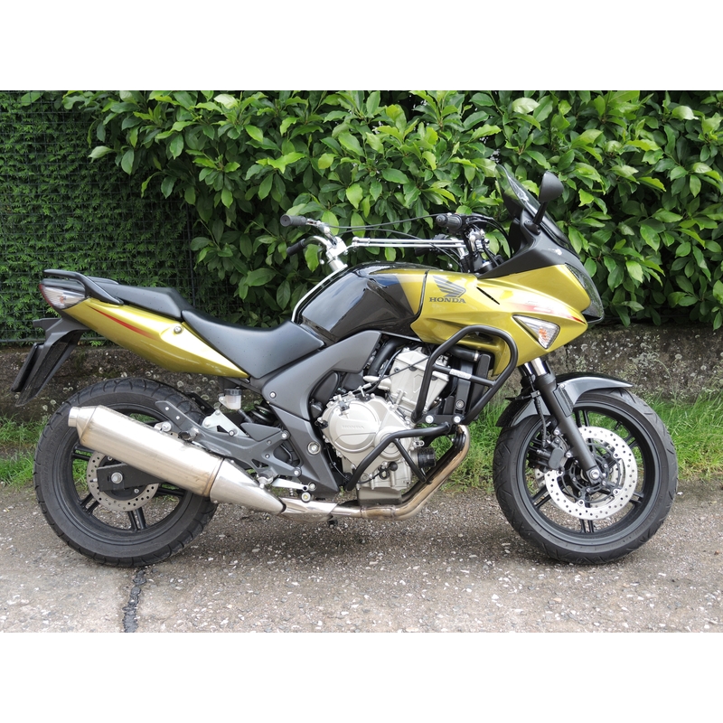 Motor Schutzrahmen RDMOTO schwarz matt upper + lower für HONDA CBF 600 / S 2008-2012
