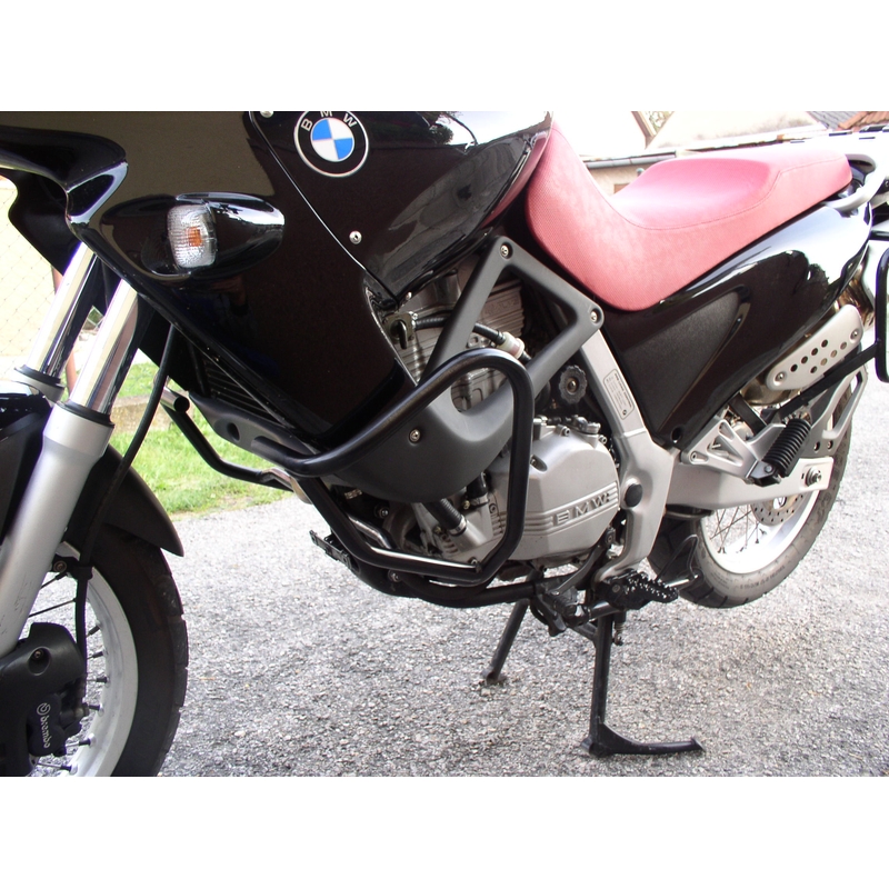 Motor Schutzrahmen RDMOTO schwarz matt für BMW F 650 1993-1996