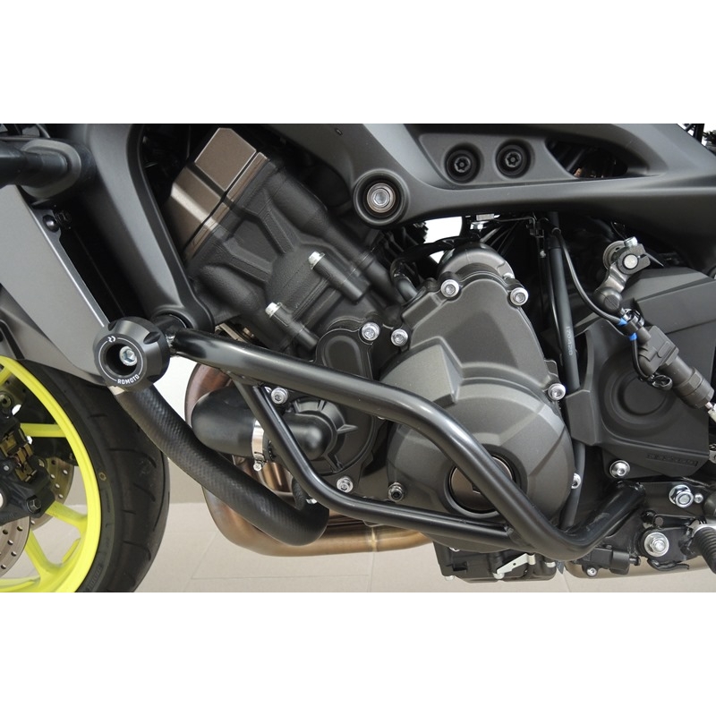Motor Schutzrahmen RDMOTO schwarz matt