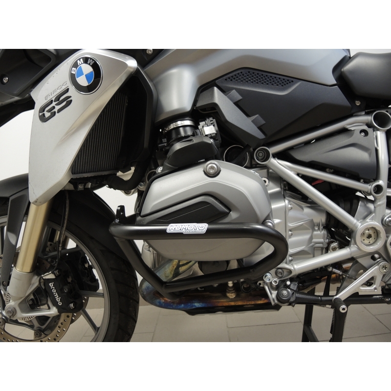 Motor Schutzrahmen RDMOTO schwarz matt Senkung