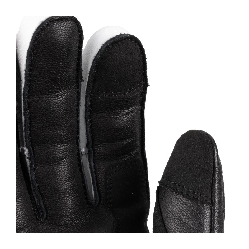 Damen-Motorradhandschuhe Oxford RP-5 3.0 schwarz-weiß-rosa