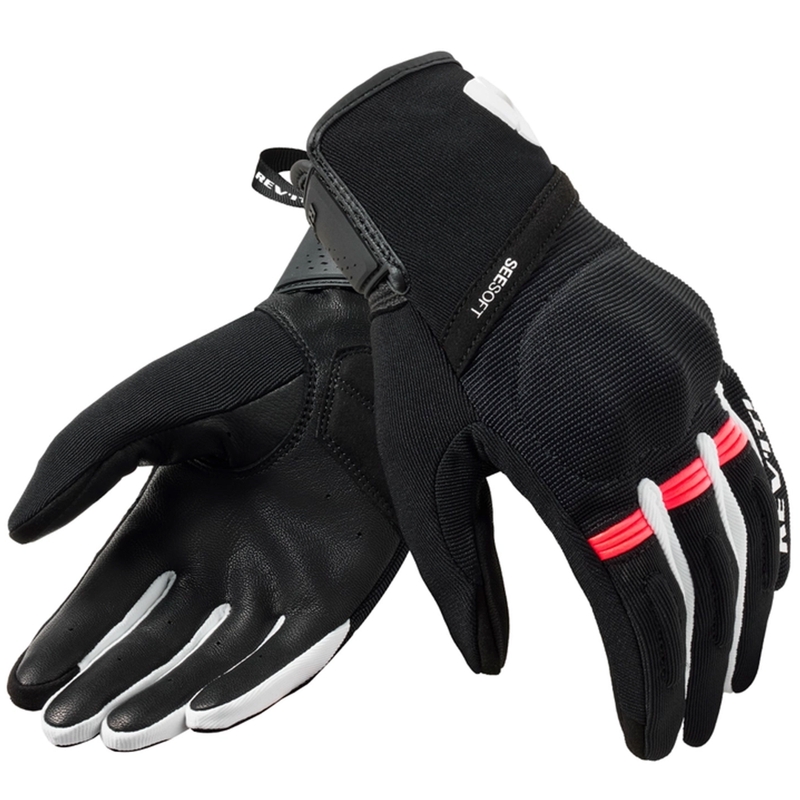 Revit Mosca 2 Damen Motorradhandschuhe schwarz und rosa