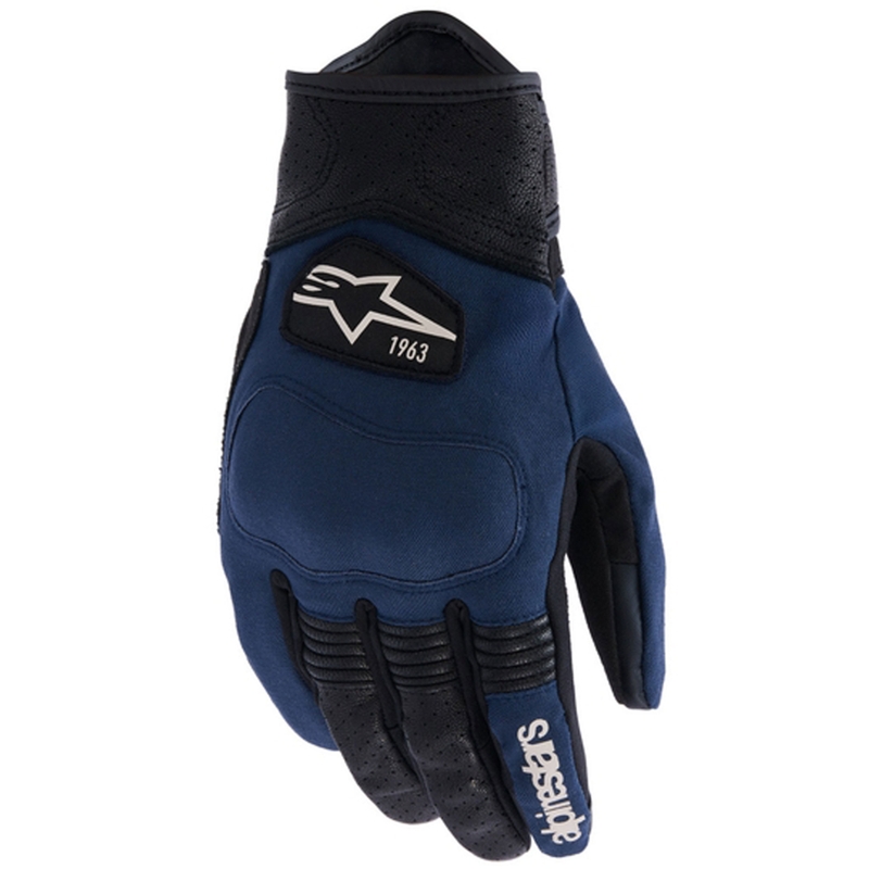 Alpinestars Tracker Motorradhandschuhe, dunkelblau-schwarz