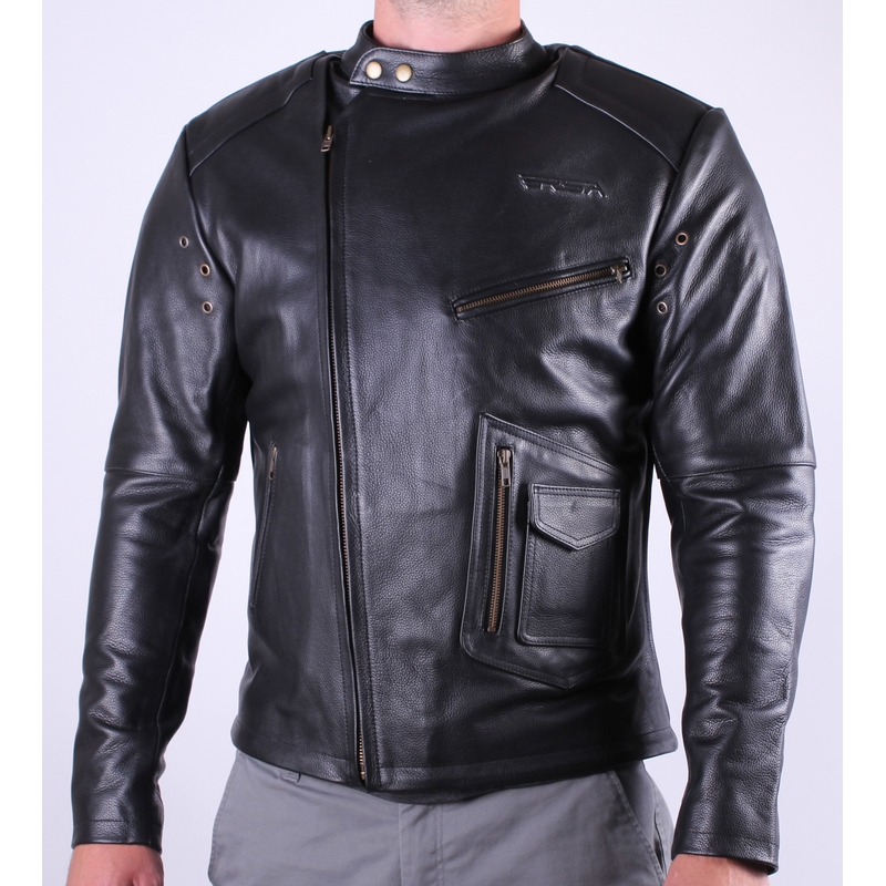 Motorradjacke RSA Chic schwarz sale Ausverkauf