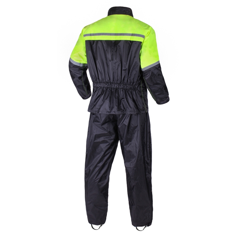 Motorrad Regenjacke RSA Vision schwarz-fluo gelb Ausverkauf