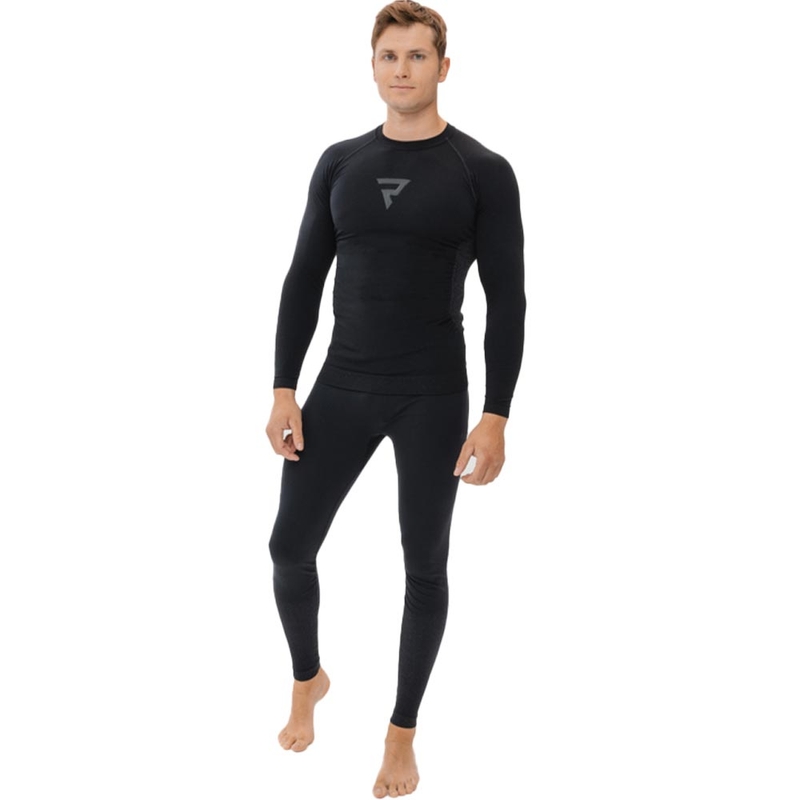 Rebelhorn Freeze II schwarzes Thermoshirt