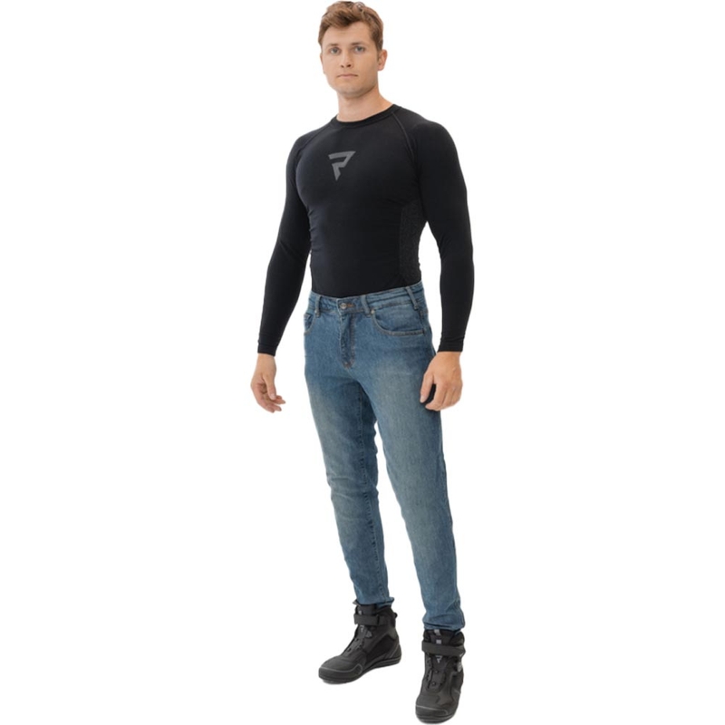 Rebelhorn Freeze II schwarzes Thermoshirt