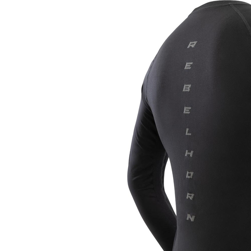 Rebelhorn Freeze II schwarzes Thermoshirt