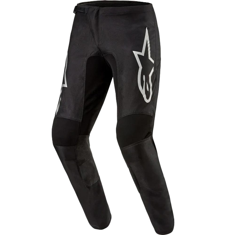 Alpinestars Fluid Graphite Motocrosshose schwarz-silber