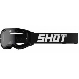 Motocross-Schutzbrille Shot Assault 2.0 Solid Enduro schwarz