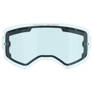 Plexiglas für Alpinestars Supertech Doppel-Antifog-Brille in Blau
