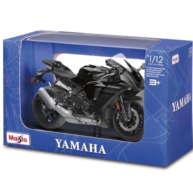 Maisto Yamaha YZF-R1 1:12 Motorradmodell schwarz