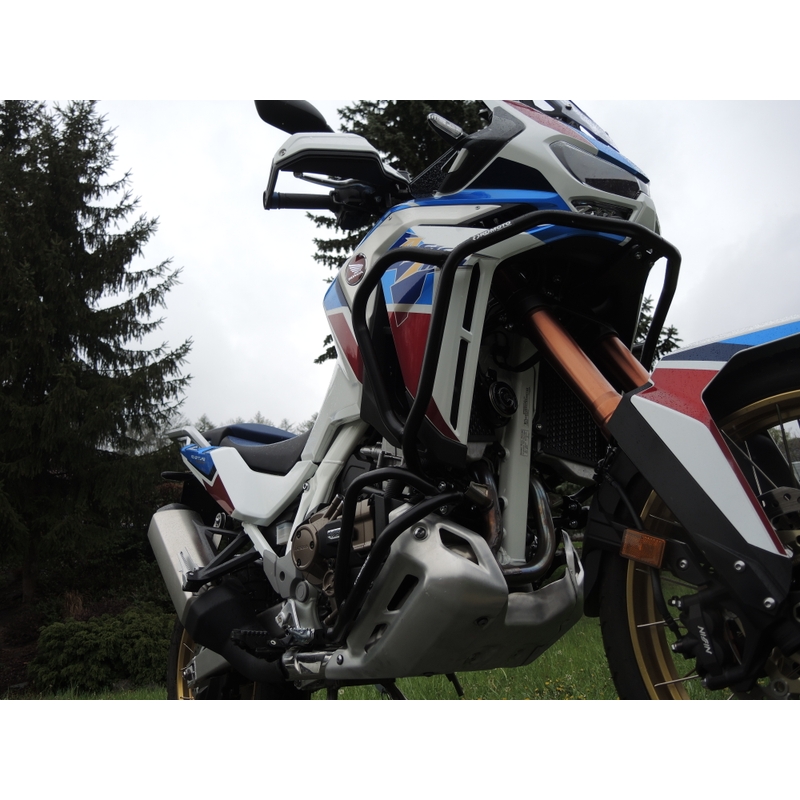 Motor Schutzrahmen RDMOTO schwarz upper + lower für HONDA CRF 1100 L Africa Twin 2020-2023